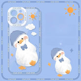 iPhone 16 Pro Max Case - 5″ Silicone Face-Palm Duck Design